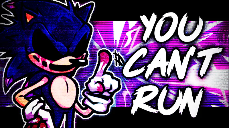 FNF: Sonic.exe Sings You Can't Run Mod -Play Online Free