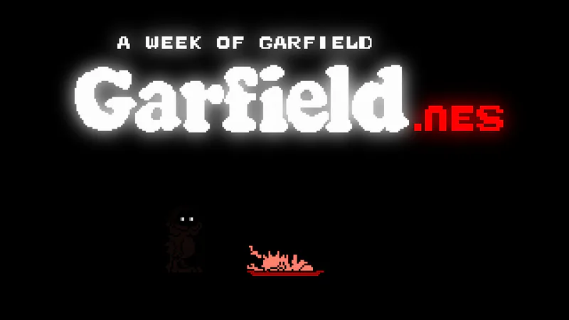 A Week of Garfield  Garfield no Isshūkan: A Week of Garfield para NES  (1989)