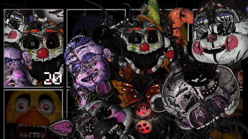 Five Nights at Freddy's Doom 8 in 1 map by Legris - Game Jolt