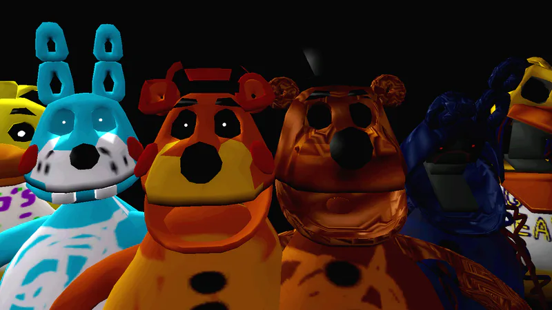 Freddy Fazbear's Pizzeria Simulator - Star Animatronics FNaF2 (Mod) by  NIXORY - Game Jolt