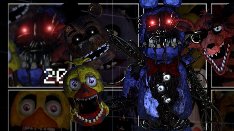 Nightmare Fredbear for the UCN Collab : r/fivenightsatfreddys