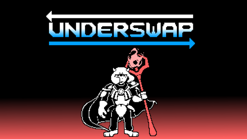 Underchoice Sans Battle Phase 1 Undertale Fangame by EeveeLing