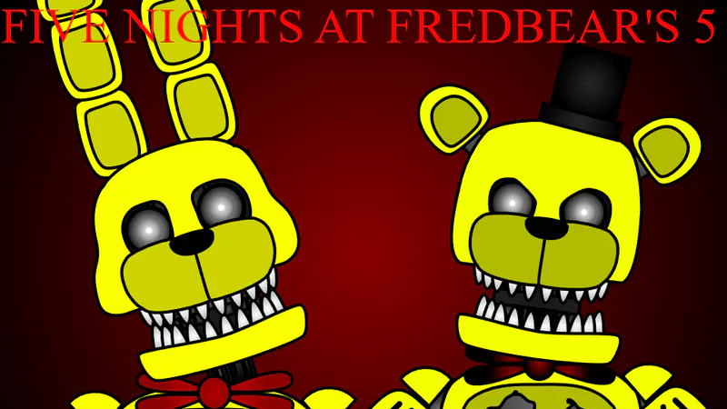 Nightmare x N.Fredbear Freddy fazbear - Illustrations ART street