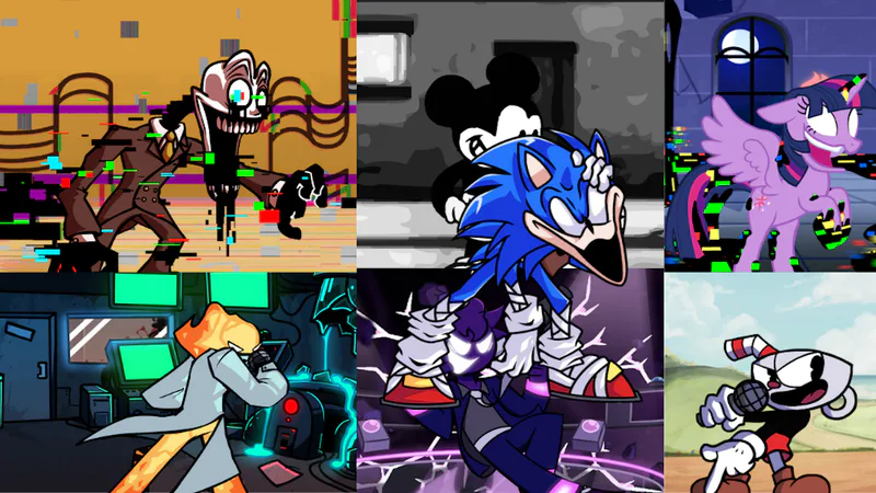 FRIDAY NIGHT FUNKIN SONIC EXE ATTACK W.I.P [Friday Night Funkin'] [Mods]