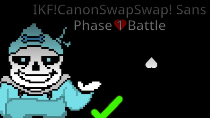 CanonSwap Sans Fight Remake, UNDERTALE Fangame