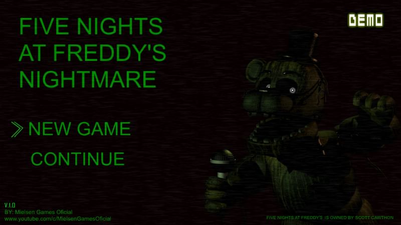 Nightmare [FNaF4} - online puzzle