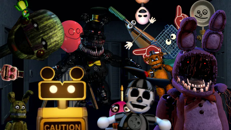 Five Nights at Freddy's 3 Plus (not mine fan made by lost paws plays) by  Joy_Kill - Game Jolt