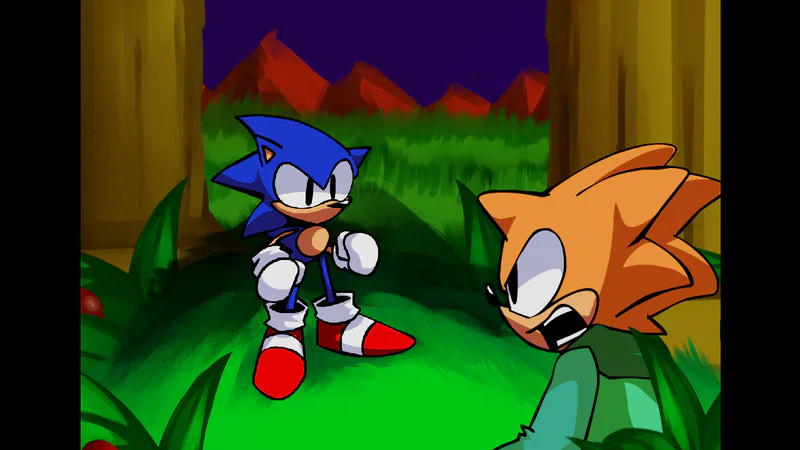 Jogue FNF: Sonic.exe e Sonic Sings Happy jogo online grátis
