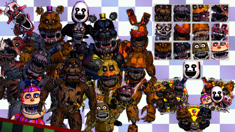 Five Nights at Freddy's 2 Five Nights at Freddy's 4 Freddy Fazbear's  Pizzeria Simulator Minigame, scratch sprite, png