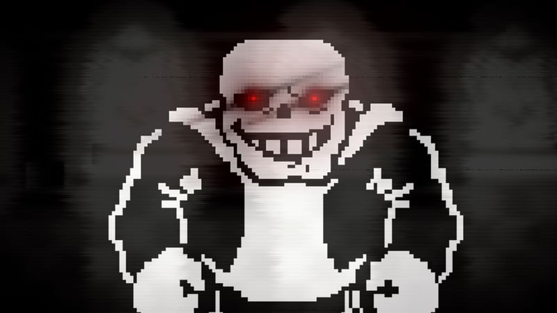Finished) Glitchtale Sans Fight Survival by Under___Play - Game Jolt