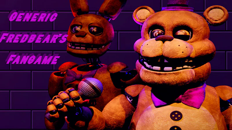 UCN Fredbear Puzzle - online puzzle