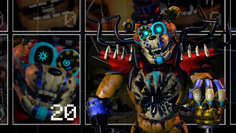 Ruined Glamrock Bonnie In FNAF UCN! by Zelve.K - Game Jolt