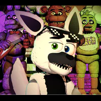 Lefty FNAF 6 In Fnaf World (Mod) by ZBonnieXD - Game Jolt