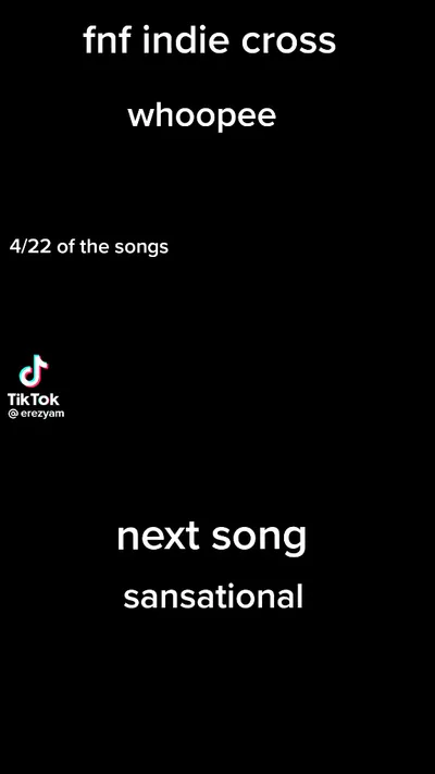 FNF  Indie Cross Sans songs - TurboWarp