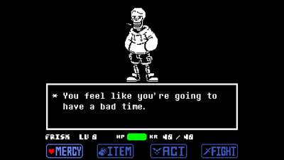 This is what happens if you play bad time simulator without having webGL :  r/Undertale