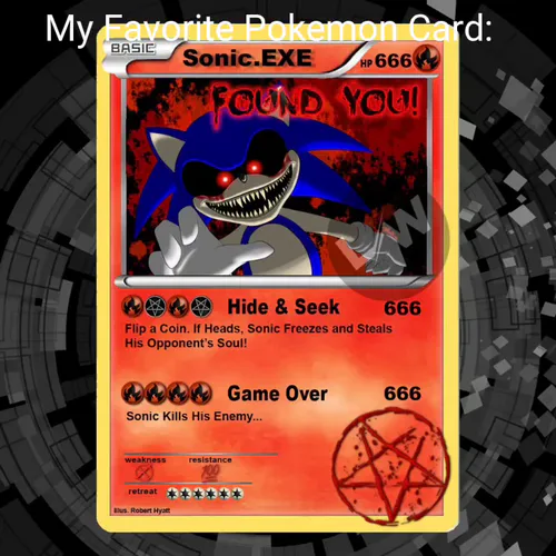 pokemon card sonic Super as a Pokmon Mr. Gravestone (CEO of Wrath)