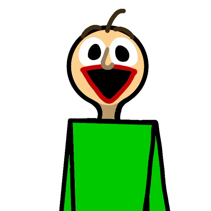 Free: Baldi's Basics in Education & Learning Video Games Drawing Image  Illustration - baldi poster 