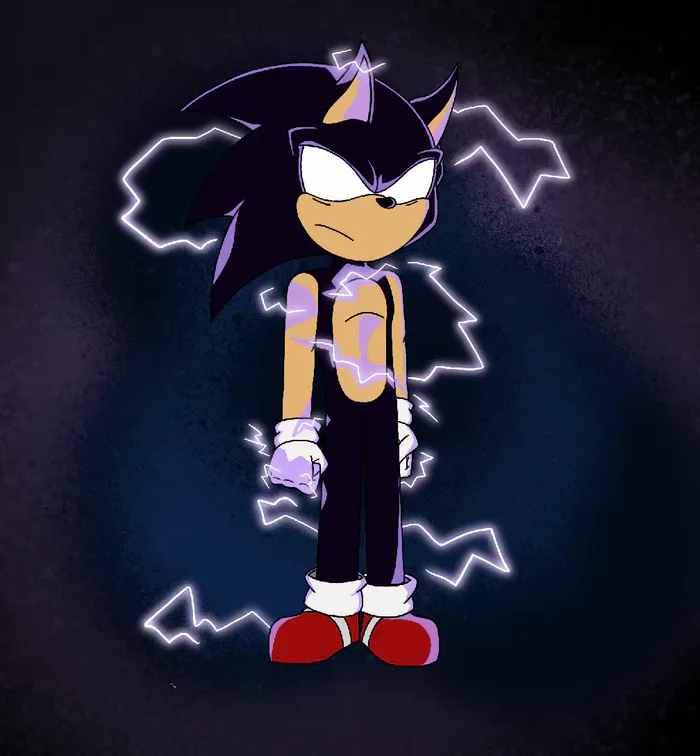 Dark Sonic Fan Art