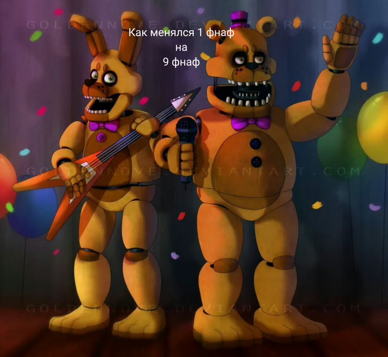 Xander2907 on Game Jolt: [SFM/FNAF] Fredbear and SpringBonnie