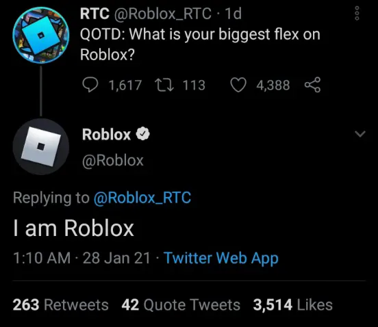 The RTC (Roblox Twitter Community) 