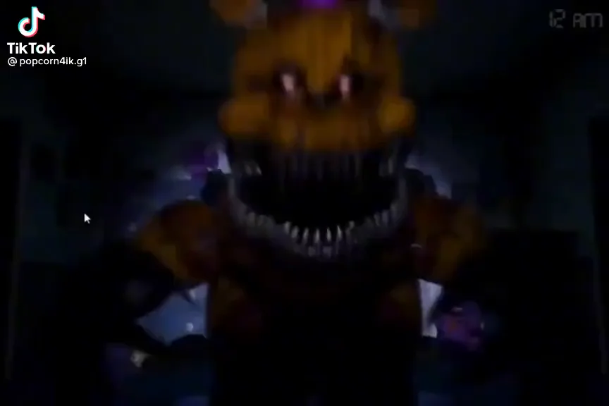 fnaf 4 nightmare and fredbear jumpscare｜Pesquisa do TikTok