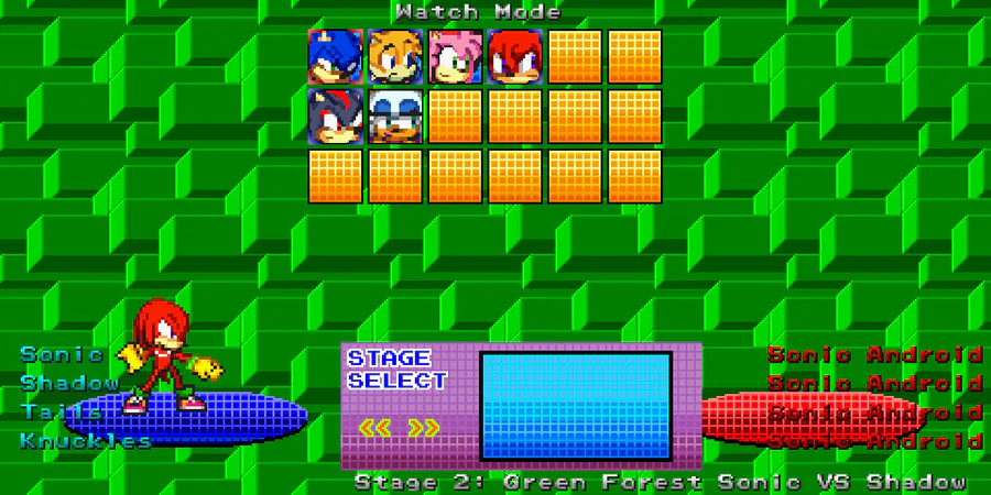 MUGEN Game: Sonic Battle Redux by XPGlitz236 - Game Jolt