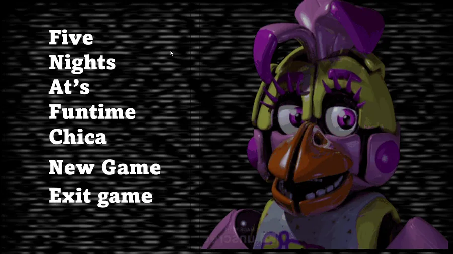 Link do vídeo no :  - Five night at's Funtime  Chica by Mateus_Hod