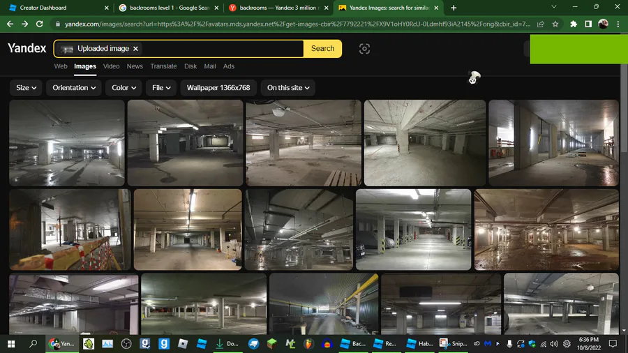Backrooms level 94 found on Google maps 