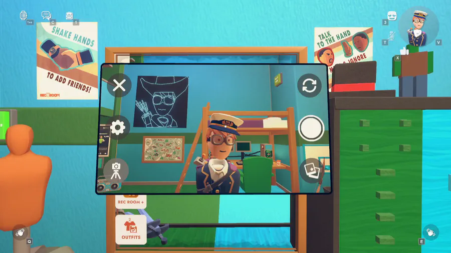 duck-gamer on Game Jolt: the rec room watch art