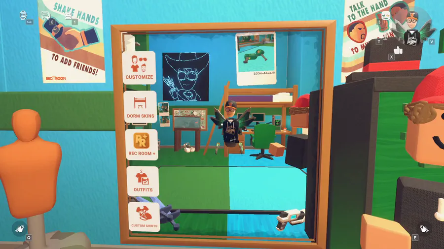 duck-gamer on Game Jolt: the rec room watch art