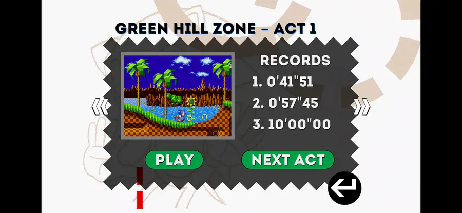 Green Hill Zone Act 2 from Sonic Mania #sonic #sonicthehedgehog #sonic