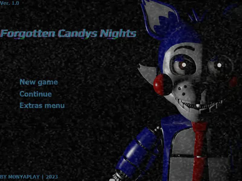 Forgotten Candy's Nights (FNaC 4 FanMade) by MONYAPLAY