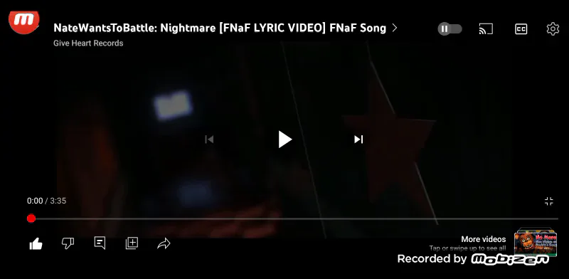 NateWantsToBattle: Nightmare [FNaF LYRIC VIDEO] FNaF Song 