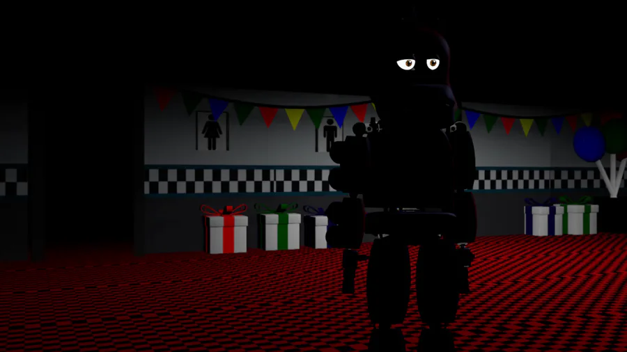 Fangamer1254 on Game Jolt: Nightmare's jumpscare. Made in Blender.