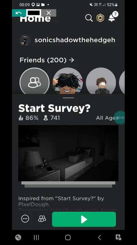 Start Survey? by PixelDough