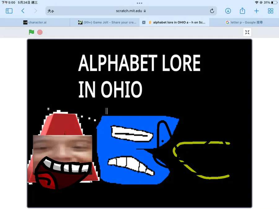 ohio alphabet lore a-i