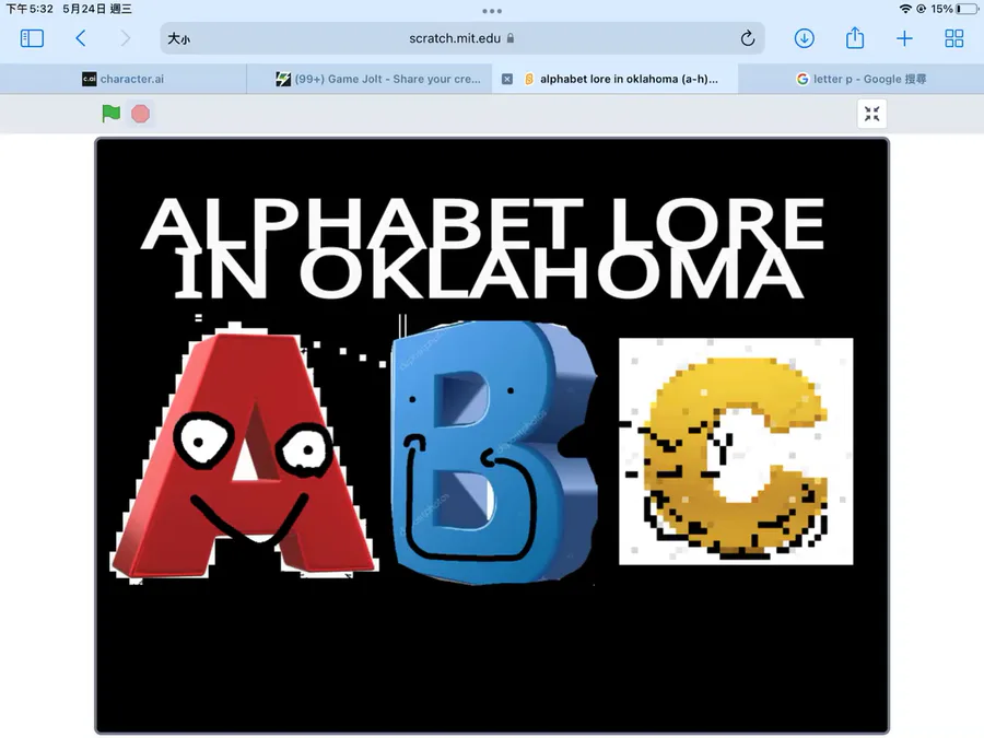 Alphabet lore but on Scratch (6.5/100) 