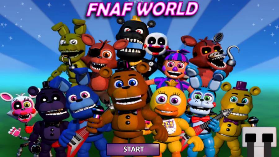 fnaf world -beta 3 update- FULL GAME - TurboWarp