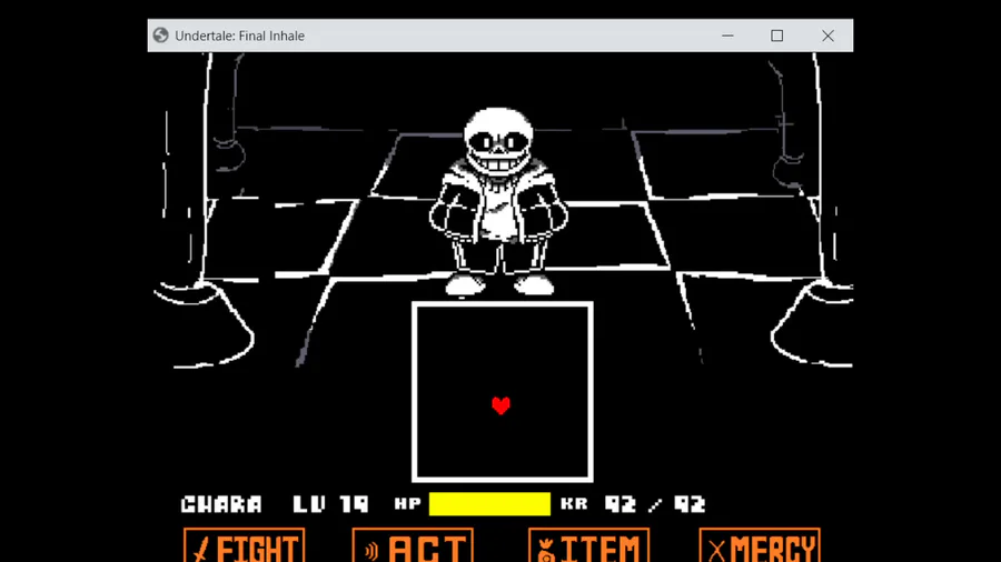 An Underfell Sans Fight by JustSomeGuyOnline - Game Jolt