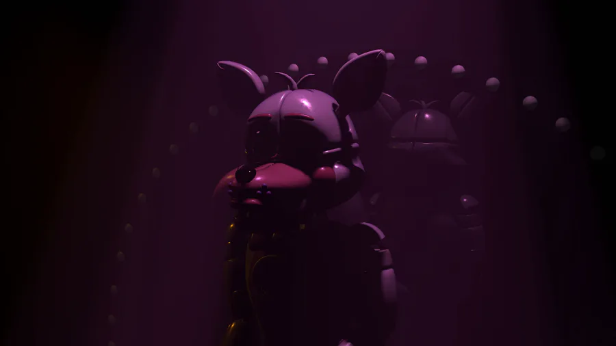 A very weird Funtime Chica render - fivenightsatfreddys