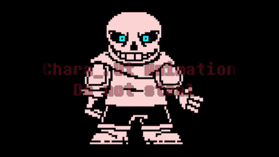 Buronzuブロンズ on Game Jolt: Canon Dusttale Sans and Fanon Dust