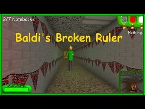 it's harder!  Baldi Goes Crazy (Part 1) [Baldi's Basics Mod