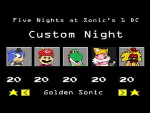 Eevee25's Max Mode video of FNaS 1 DC