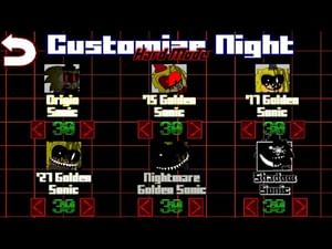 Eevee25's video on FNaS 5 DC Max Mode both Normal and Hard Mode