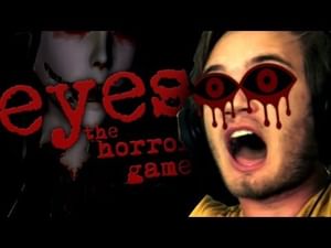 Eyes- the horror game ,epic pc, android gaming logo design by madzypex