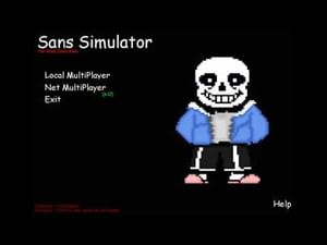 Sans Simulator Gameplay!!!! (Find on Gamejolt) LINK IN DESC!─影片