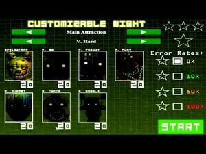 Five Nights at Freddy's 6 Custom Night (Fan-Made) by Designumm - Game Jolt