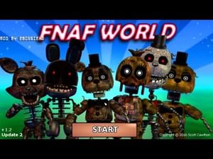 fnaf world update 3 youtube gameplay