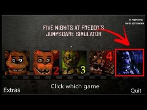 Five Nights At Freddys 1 6 Jumpscare Simulator By - fnaf 1 freddy jumpscare