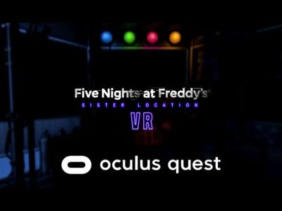 Fnaf on store oculus quest